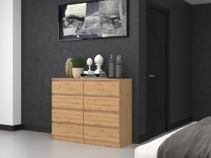 Obrazek Komoda Umo P8 120 (dąb artisan)