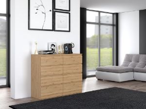 Obrazek Komoda Umo P8 120 (dąb artisan)