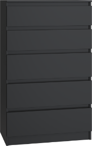 Obrazek Komoda Umo P5 (czarny)