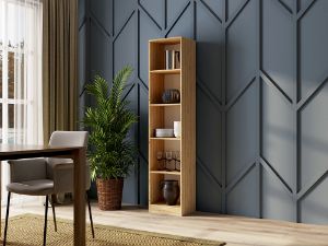 Obrazek Regał Basic 40 (dąb artisan)