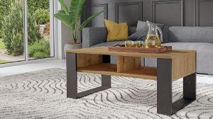 Obrazek Stolik kawowy Hart 2P dąb artisan/czarny