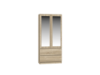 Obrazek Szafa Umo S2 z lustrem (dąb sonoma)