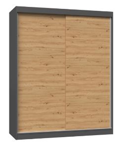 Obrazek Szafa Sabina 160 dąb artisan/antracyt