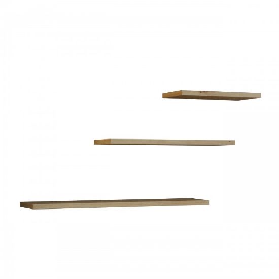 Obrazek Zestaw 3 półek Apolinar dąb artisan