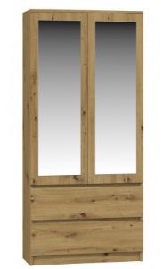 Obrazek Szafa Umo S2 z lustrem (dąb artisan)