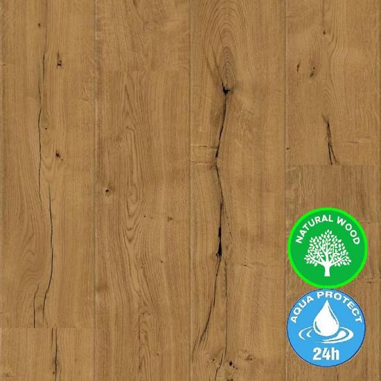 Obrazek Panel podłogowy fornirowany Dąb Sunderland 8.5mm Veneer Parquet Aqua O274 
