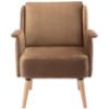Obrazek Fotel Otavio brązowy