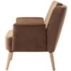Obrazek Fotel Otavio brązowy
