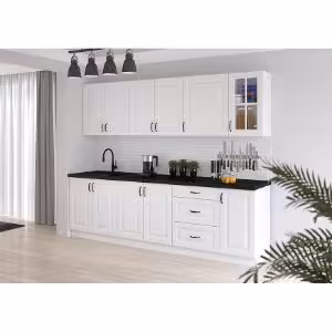 Obrazek Kuchnia Stilo biały mat/biały 260 bez blatu