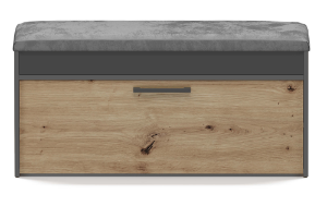 Obrazek Szafka na buty Cella Maxi antracyt/dąb artisan