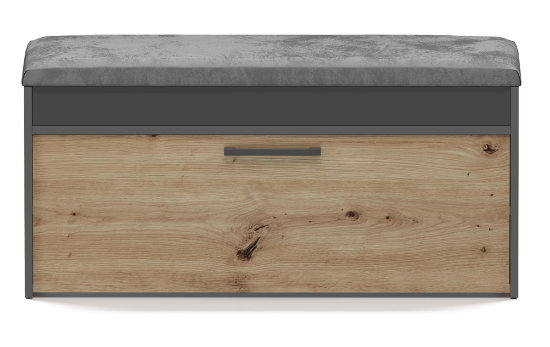 Obrazek Szafka na buty Cella Maxi antracyt/dąb artisan