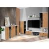 Obrazek Komoda Salsa mdf dąb artisan/biały