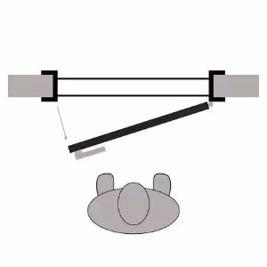 Obrazek  Drzwi Wewnetrzne Prestige PY 02 80P KL dąb catania 