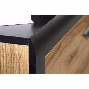 Obrazek Łóżko 182 Nemezy dąb catania/czarny