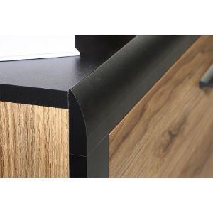 Obrazek Szafka nocna Nemezy dąb catania/czarny