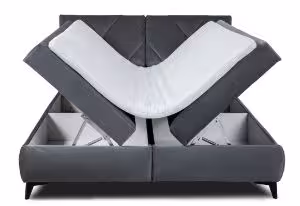 Obrazek Łóżko kontynentalne Moris 160 popiel