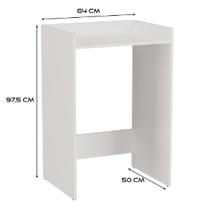 Obrazek Szafka na pralkę Zara biały