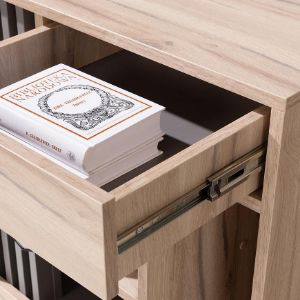 Obrazek Komoda Allmo AL8 dąb estana jasny/antracyt