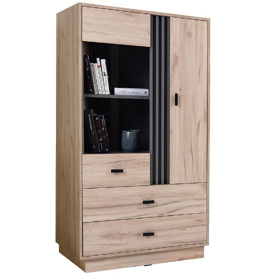 Obrazek Witryna Allmo AL4 dąb estana jasny/antracyt