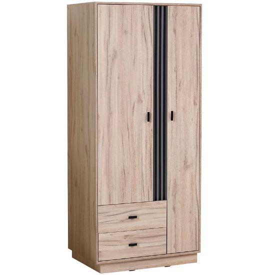 Obrazek Szafa Allmo AL2 dąb estana jasny/antracyt