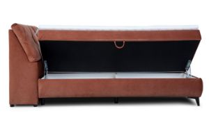 Obrazek Łóżko kontynentalne Moris 160 rudy