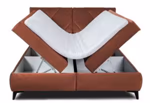 Obrazek Łóżko kontynentalne Moris 160 rudy