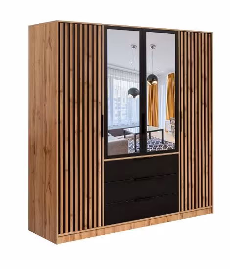 Obrazek Szafa Laos D4 dąb wotan