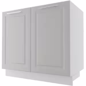 Obrazek Szafka kuchenna Emporium D11/90 light grey stone/biały