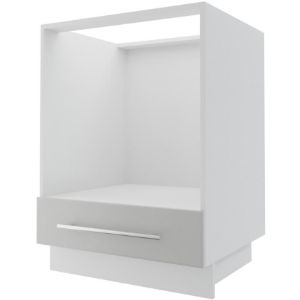 Obrazek Szafka kuchenna Emporium D11k/60 light grey stone/biały