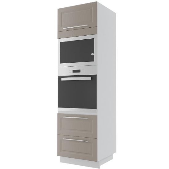 Obrazek Szafka kuchenna Emporium d14ru/2m -286 grey stone/kor.biały