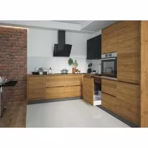 Obrazek Szafka kuchenna Malmo Ares black W3/80 korpus lava