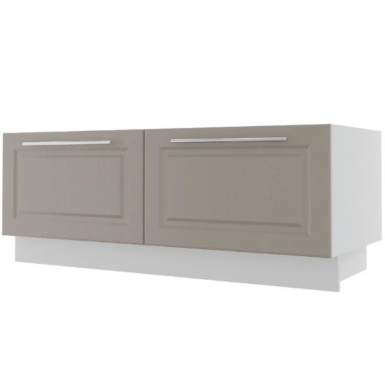 Obrazek Szafka kuchenna Emporium d2e/120 grey stone/kor.biały