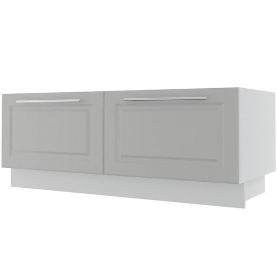 Obrazek Szafka kuchenna Emporium D2E/120 light grey stone/biały