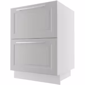 Obrazek Szafka kuchenna Emporium D2m/60 light grey stone/biały