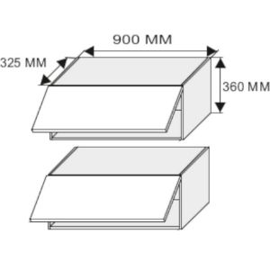 Obrazek  Szafka kuchenna Essen grey W4b/9 