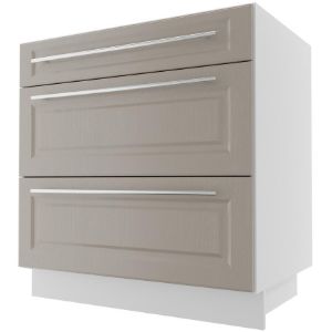 Obrazek Szafka kuchenna Emporium d3e/80 grey stone/kor.biały