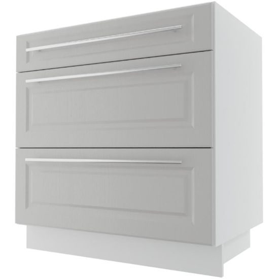 Obrazek Szafka kuchenna Emporium D3E/80 light grey stone/biały