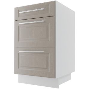 Obrazek Szafka kuchenna Emporium d3m/50 grey stone/kor.biały