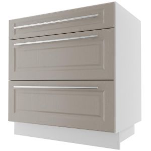 Obrazek Szafka kuchenna Emporium d3m/80 grey stone/kor.biały