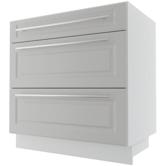 Obrazek Szafka kuchenna Emporium D3M/80 light grey stone/biały