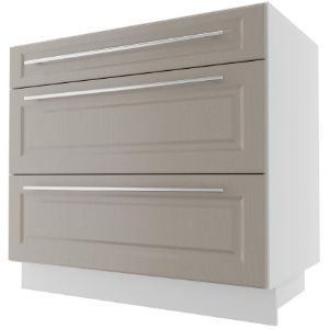 Obrazek Szafka kuchenna Emporium d3m/90 grey stone/kor.biały