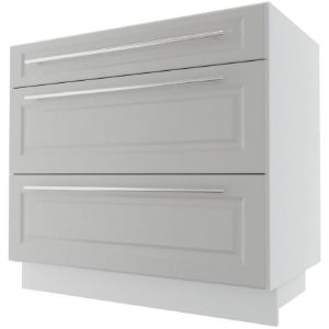 Obrazek Szafka kuchenna Emporium D3M/90 light grey stone/biały