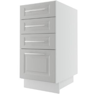 Obrazek Szafka kuchenna Emporium D4E/40 light grey stone/biały