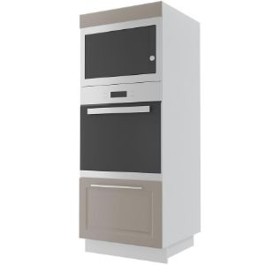 Obrazek Szafka kuchenna Emporium d5ae/60/154 grey stone/kor.biały