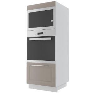 Obrazek Szafka kuchenna Emporium d5am/60/154 grey stone/kor.biały