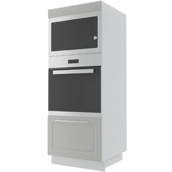 Obrazek Szafka kuchenna Emporium D5AM/60/154 light grey stone/biały