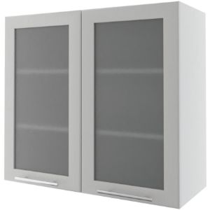 Obrazek Szafka kuchenna Emporium W3S/80 light grey stone/biały