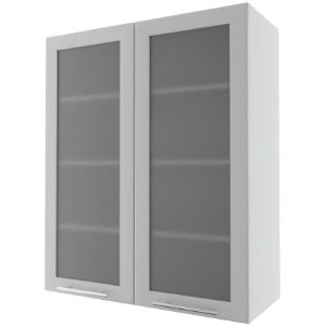 Obrazek Szafka kuchenna Emporium W4S/80 light grey stone/biały