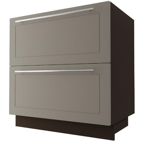 Obrazek Szafka kuchenna D2M/80 Quantum beige mat/lava