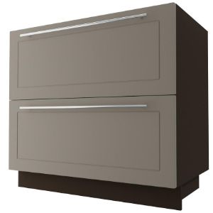 Obrazek Szafka kuchenna D2M/90 Quantum beige mat/lava